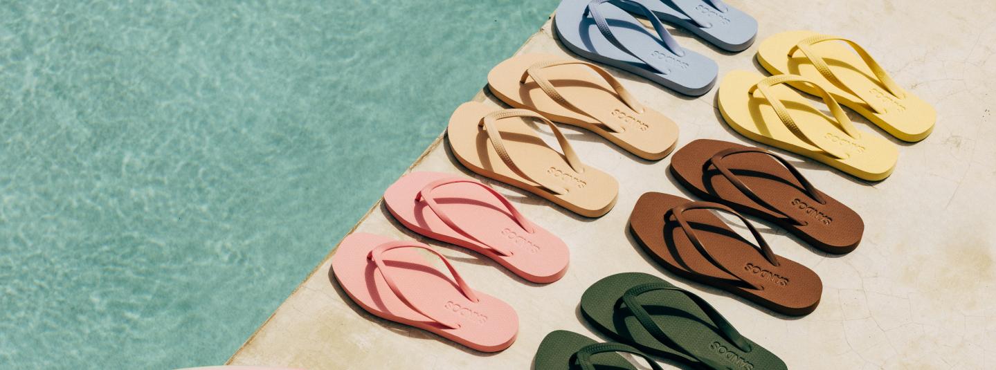 © Sandos FSC-certified flip-flops
